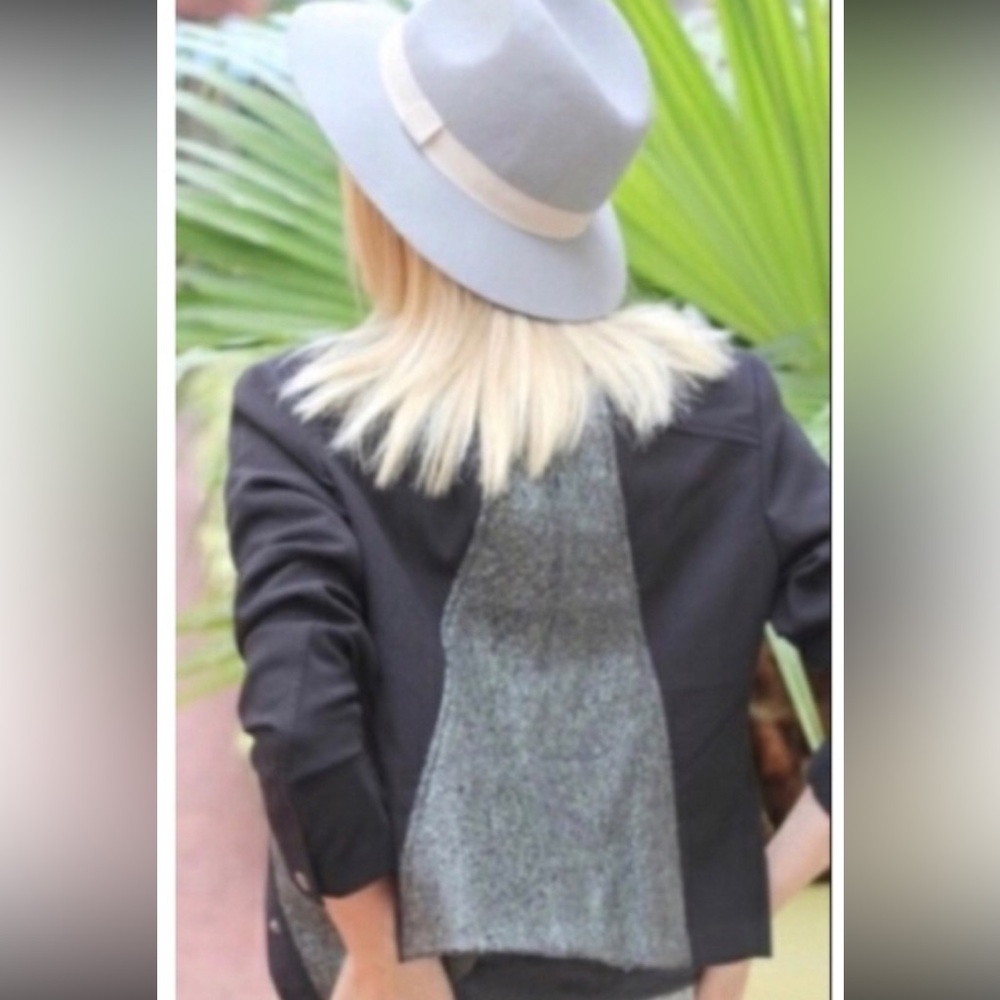 Cabi Mixed Media Jacket- size M